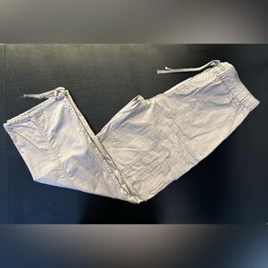 YMI Women's Light Gray Cargo Pants